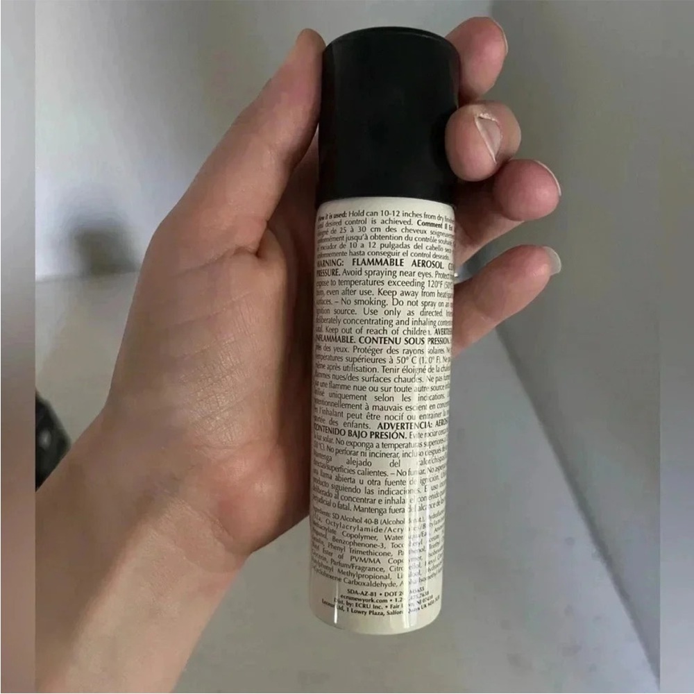ECRU NEW YORK Haircare Travel Size BB Hair mask & Hairspray NIB - Picture 4 of 6